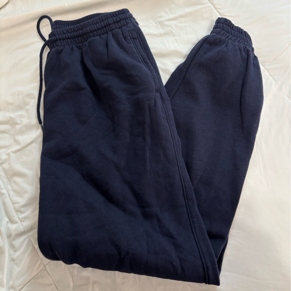 H&M Navy Blue Jogger Pants